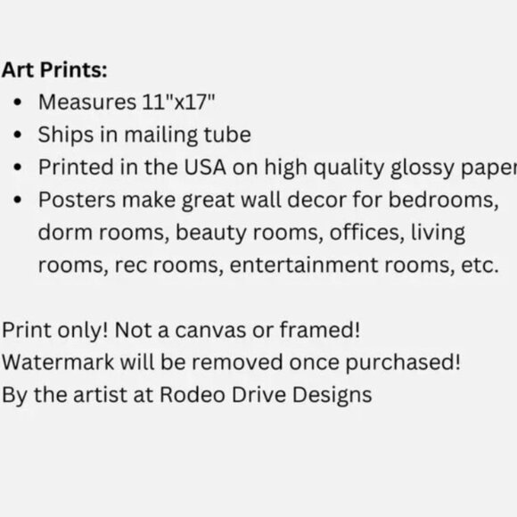 TRAVIS HUNTER (No. 2 overall pick in the 2025 NFL Draft) ART PRINTS 11X17 - Picture 2 of 2